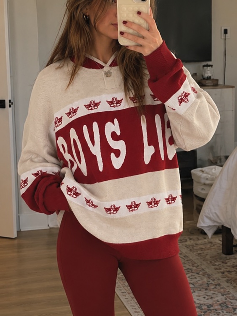 Boys Lie Private School Crewneck Sweatshirt